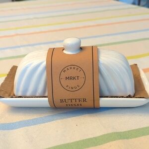 Market Finds Ceramic Butter Dish